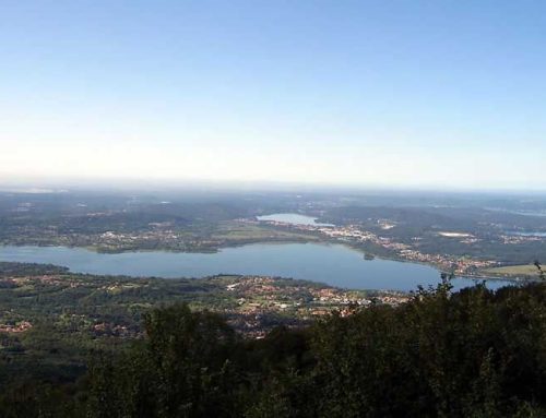 Lake Varese and the cycling route and footpath (17 km)